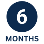 Icon shows a 6 in a circle and then the word "months" under it